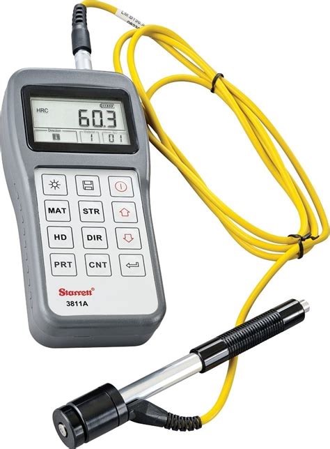 3811a portable hardness tester manual|starrett 3811a hardness test.